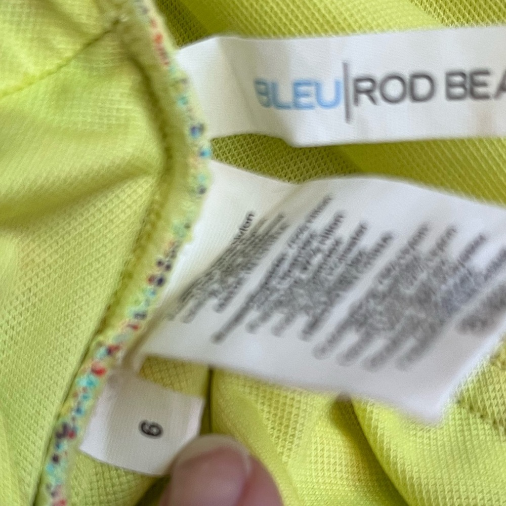 Bleu Rod Beattie One Piece Swimsuit Size 6. 1333 - Picture 6 of 8